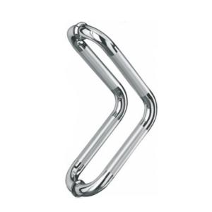 Push pull door handle stainless steel  office glass door  handle